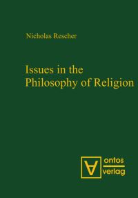 Book Cover for Issues in the Philosophy of Religion by Nicholas Rescher