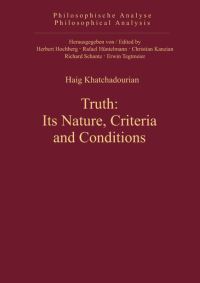 Book Cover for Truth by Haig Khatchadourian