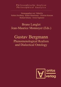 Book Cover for Gustav Bergmann by Bruno Langlet, JeanMaurice Monnoyer