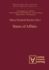 Book Cover for States of Affairs by Maria Elisabeth Reicher