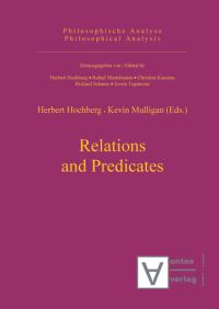 Book Cover for Relations and Predicates by Herbert Hochberg, Kevin Mulligan
