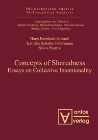 Book Cover for Concepts of Sharedness by Hans Bernhard Schmid, Katinka SchulteOstermann, Nikos Psarros