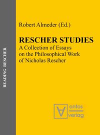 Book Cover for Rescher Studies by Robert Almeder