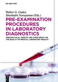 Book Cover for Pre-Examination Procedures in Laboratory Diagnostics by Walter G Guder