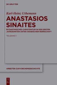 Book Cover for Anastasios Sinaites by KarlHeinz Uthemann