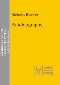 Book Cover for Autobiography by Nicholas Rescher