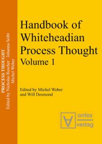 Book Cover for Handbook of Whiteheadian Process Thought by Michel Weber
