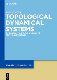 Book Cover for Topological Dynamical Systems by J de Vries