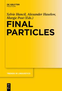 Book Cover for Final Particles by Sylvie Hancil, Alexander Haselow, Margje Post