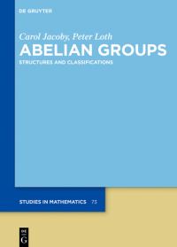 Book Cover for Abelian Groups by Carol Jacoby, Peter Loth