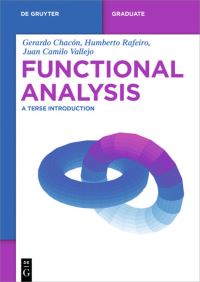 Book Cover for Functional Analysis by Gerardo Chacón, Humberto Rafeiro, Juan Camilo Vallejo