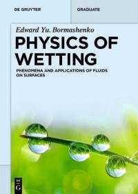 Book Cover for Physics of Wetting by Edward Yu Bormashenko