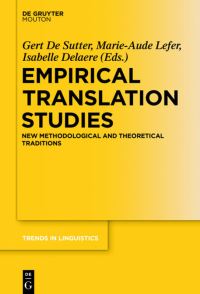 Book Cover for Empirical Translation Studies by Gert De Sutter, MarieAude Lefer, Isabelle Delaere
