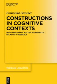 Book Cover for Constructions in Cognitive Contexts by Franziska Günther