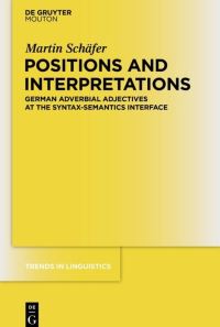 Book Cover for Positions and Interpretations by Martin Schäfer