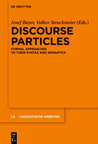 Book Cover for Discourse Particles by Josef Bayer, Volker Struckmeier