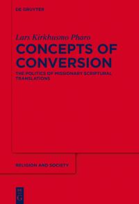 Book Cover for Concepts of Conversion by Lars Kirkhusmo Pharo