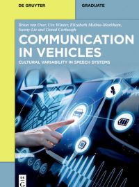 Book Cover for Communication in Vehicles by Brion van Over, Ute Winter, Elizabeth MolinaMarkham, Sunny Lie, Donal A Carbaugh