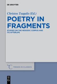 Book Cover for Poetry in Fragments by Christos Tsagalis