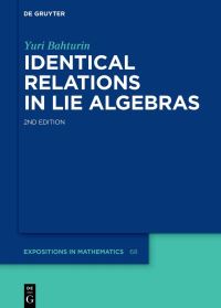 Book Cover for Identical Relations in Lie Algebras by Yuri Bahturin
