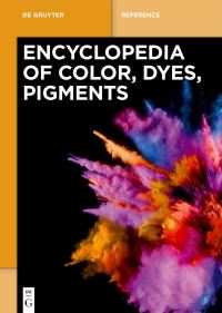 Book Cover for Encyclopedia of Color, Dyes, Pigments by Gerhard Pfaff