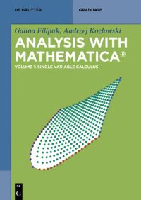 Book Cover for Single Variable Calculus by Galina Filipuk, Andrzej Kozlowski