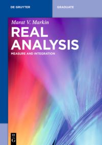 Book Cover for Real Analysis by Marat V Markin