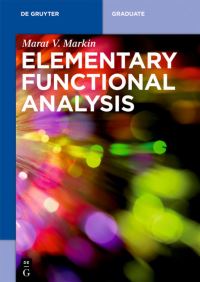Book Cover for Elementary Functional Analysis by Marat V Markin