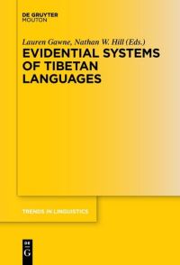 Book Cover for Evidential Systems of Tibetan Languages by Lauren Gawne, Nathan W Hill