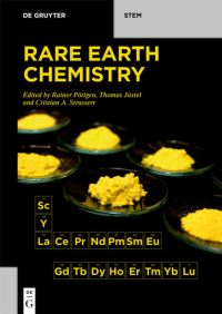 Book Cover for Rare Earth Chemistry by Rainer Pöttgen, Thomas Jüstel, Cristian A Strassert