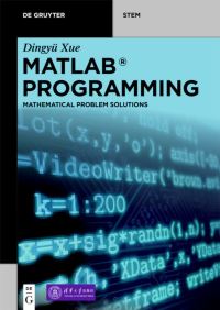 Book Cover for MATLAB Programming by Dingyü Xue