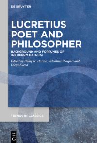 Book Cover for Lucretius Poet and Philosopher by Philip R Hardie, Valentina Prosperi, Diego Zucca