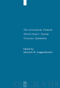 Book Cover for Tractate Qiddusin by Heinrich W Guggenheimer