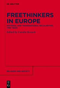 Book Cover for Freethinkers in Europe by Carolin Kosuch