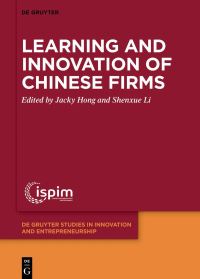 Book Cover for Learning and Innovation of Chinese Firms by Jacky Hong, Shenxue Li
