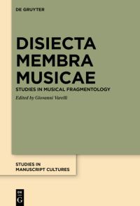 Book Cover for Disiecta Membra Musicae by Giovanni Varelli
