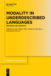 Book Cover for Modality in Underdescribed Languages by Jozina Vander Klok, Núbia Ferreira Rech, Simone Guesser