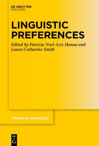 Book Cover for Linguistic Preferences by Patrizia Noel Aziz Hanna, Laura Catharine Smith