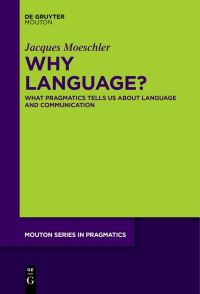 Book Cover for Why Language? by Jacques Moeschler