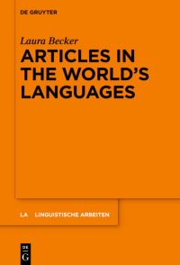 Book Cover for Articles in the World's Languages by Laura Becker