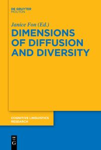 Book Cover for Dimensions of Diffusion and Diversity by Janice Fon