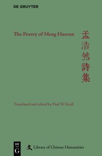 Book Cover for The Poetry of Meng Haoran by Paul W Kroll