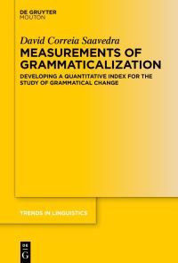 Book Cover for Measurements of Grammaticalization by David Correia Saavedra