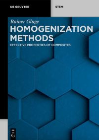 Book Cover for Homogenization Methods by Rainer Glüge