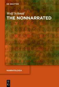 Book Cover for The Nonnarrated by Wolf Schmid
