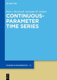 Book Cover for Continuous-Parameter Time Series by Peter J Brockwell, Alexander Lindner