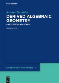 Book Cover for Derived Algebraic Geometry by Renaud Gauthier