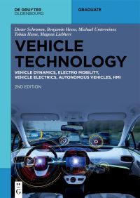 Book Cover for Vehicle Technology by Dieter Schramm, Benjamin Hesse, Tobias Hesse, Michael Unterreiner, Magnus Liebherr