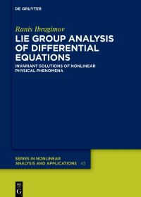 Book Cover for Lie Group Analysis of Differential Equations by Ranis Ibragimov