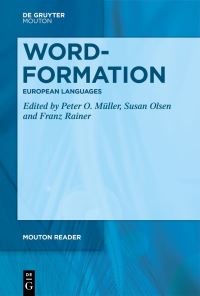 Book Cover for Word-Formation. Volume 5 European Languages by Peter O Müller, Susan Olsen, Franz Rainer